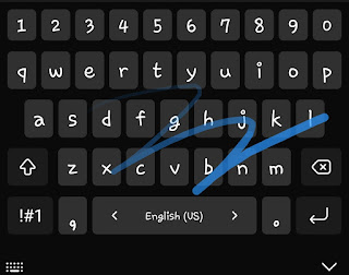 Enable Swipe keyboard typing