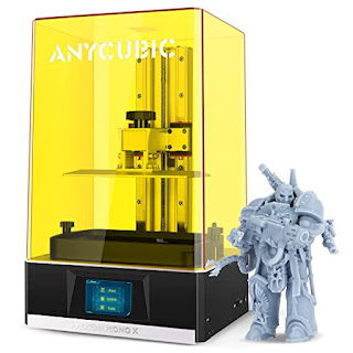 ANYCUBIC Photon Mono X Resin 3D Printer, Large LCD UV Photocuring Fast Printing with 8.9" 4K Monochrome Screen, Matrix UV LED Light Source and WIFI Control, 192(L)x120(W)x245(H)mm / 7.55"x4.72"x9.84