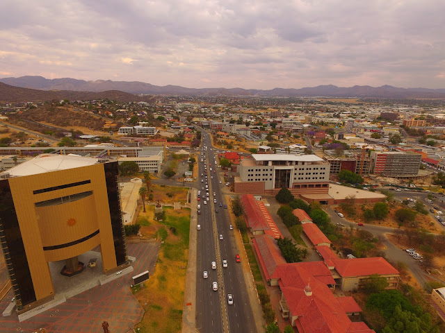 Namibia Windhoek Aerial Photo Gallery