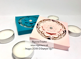 Craft fair ideas: Tea Light Gift Box Using Eastern Medallions Nigezza Creates