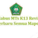 Silabus MTs K13 Revisi Terbaru Semua Mapel