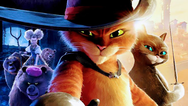Exciting animated adventure film "Puss in Boots: The Last Wish" featuring a talented cast. Action, humor, and heart for all ages.