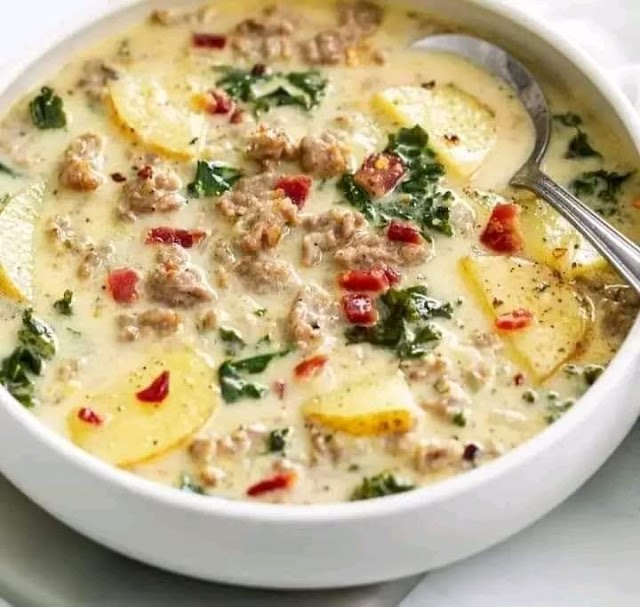 Zuppa Toscana Soup:🍲😋