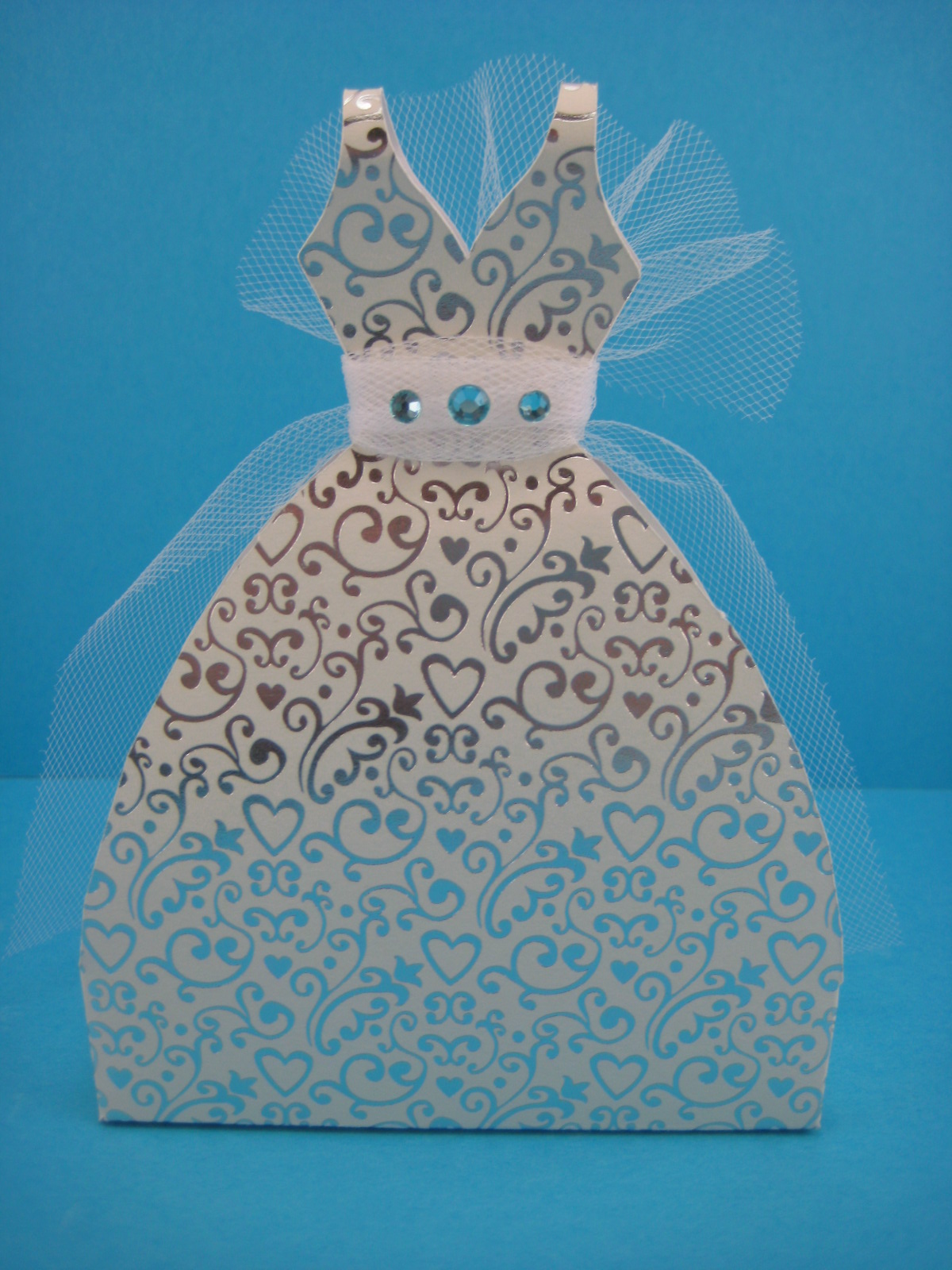 My Imagitivity: My Cricut Craft Room - 3D Wedding Dress Box