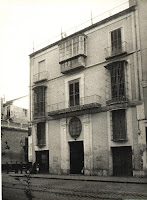 edificio histórico demolido para construir la iglesia Stella Maris en la Alameda de Málaga