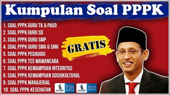 Download Kumpulan Contoh Soal PPPK Guru 2021 dan Pembahasannya - INFO