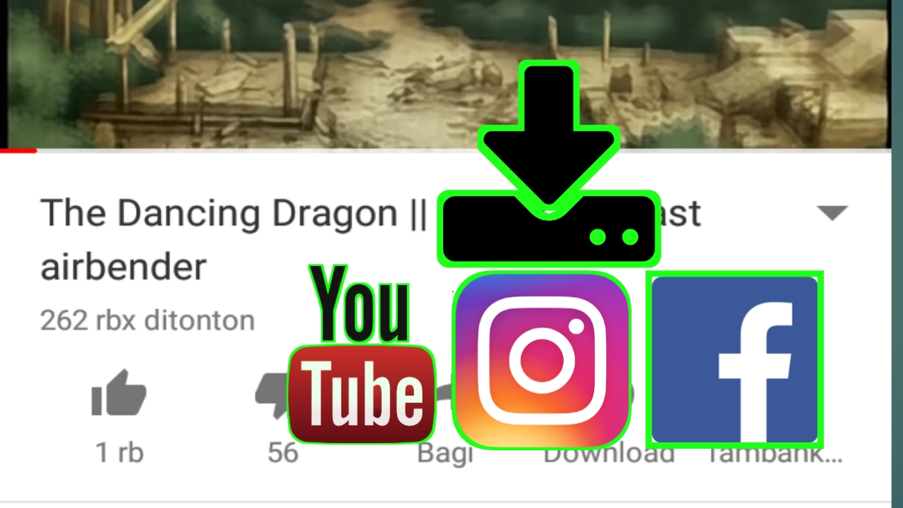 Menyimpan Video Dari Youtube Instagram Facebook Langsung Ke Galeri