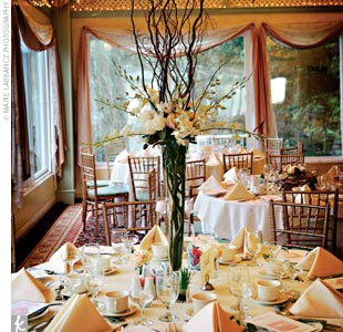 tall wedding flower centerpieces