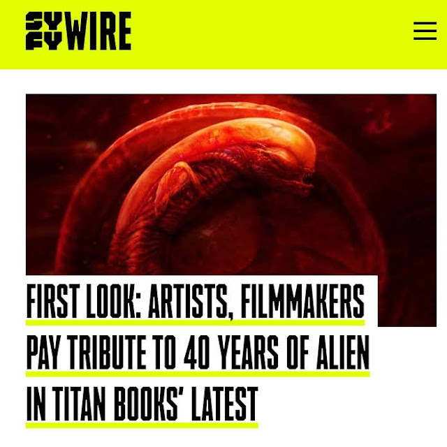SyFy Wire announced the book release today.