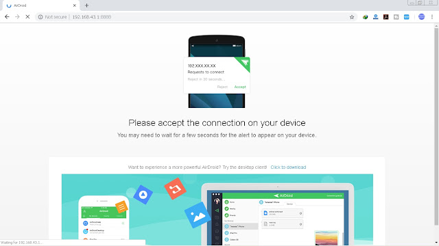 Apliasi AirDroid Memudahkan Transfer File Android Tanpa Menggunakan Kabel USB