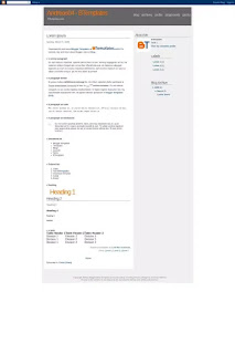 TemaNo40 Andreas04 Blogger Template