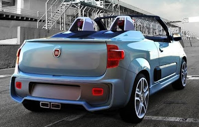 Novo Fiat Uno Uno Cabrio e Roadster Concept Convertible Sporting