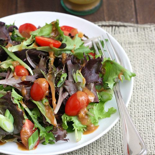 Mixed Greens Salad with Hoisin Vinaigrette