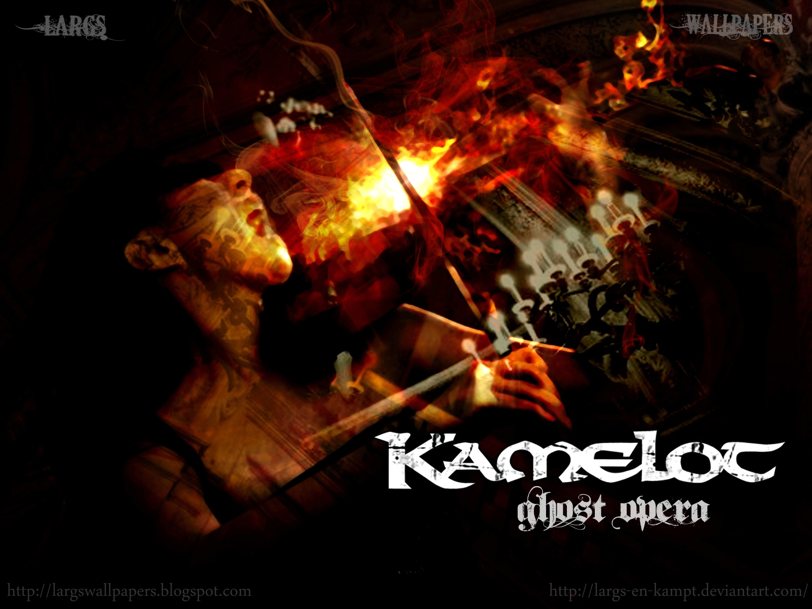 6º Wallpaper - kamelot - ghost opera | Largs Wallpapers