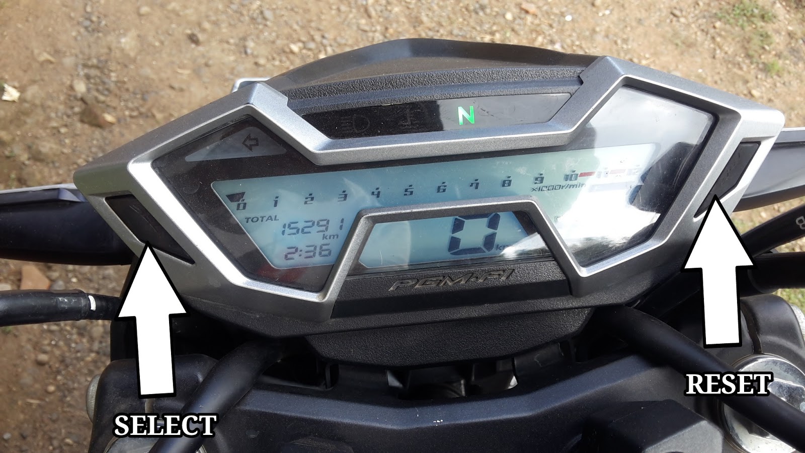 Cara Atur Jam Dan Reset SpeedoMeter Honda CB150R