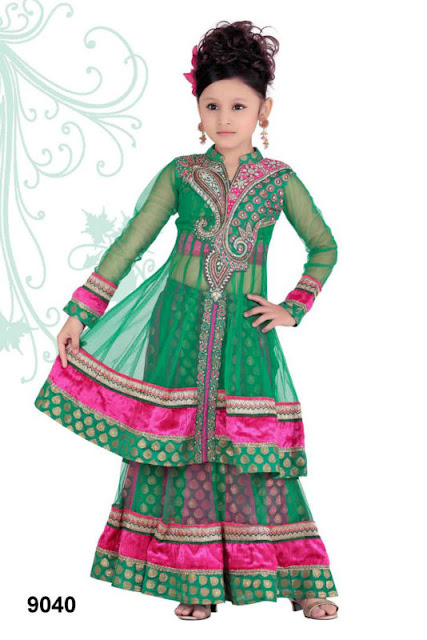 New sharara collection for little princes girls in Pakistan 2016