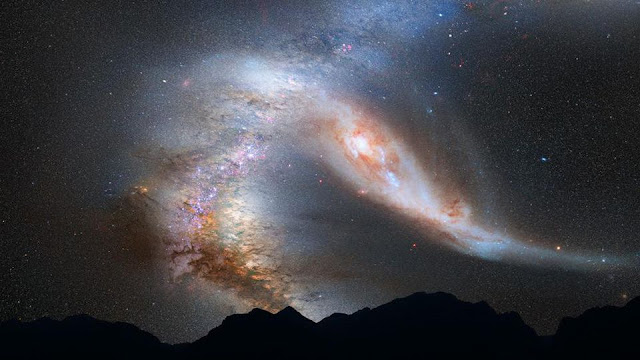 apa-yang-terjadi-terhadap-bumi-saat-galaksi-bima-sakti-dan-andromeda-bertabrakan-informasi-astronomi