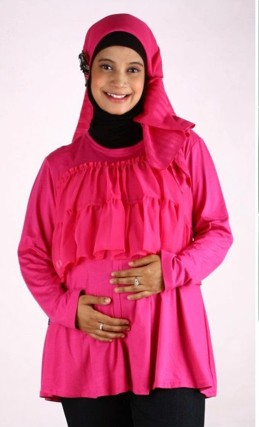 Model Baju Ibu Hamil Muslim Trendy Terbaru  Model Baju 