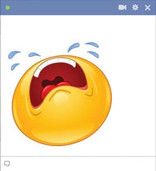 Facebook Wailing Smiley