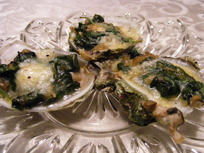 That's Not What The Recipe Says: Green Fairy Oysters Rockefeller