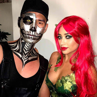 Shay Mitchell as Poison Ivy for Halloween