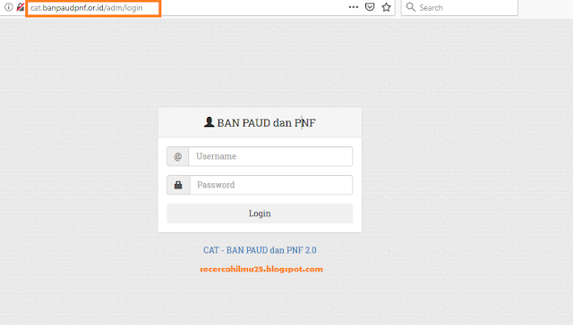 PNF yang mengikuti Seleksi  Rekrutmen Calon Asesor BAN PAUD dan PNF Tahun  Jadwal dan Panduan Lengkap  TPA Online Seleksi Calon Asesor BAN PAUD dan PNF Tahap III Tahun 2019