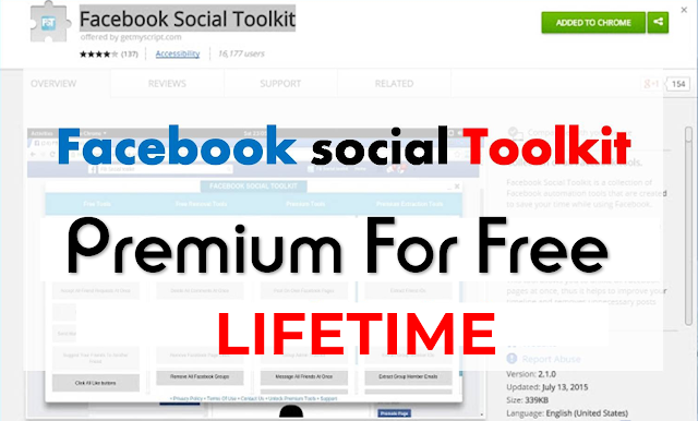 Facebook Social ToolKit Full Version For Lifetime Free With Crack\Licence Key