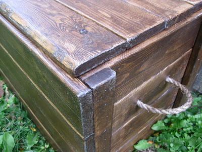 wood storage box plan