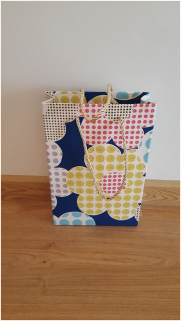 Upcycled gift bag