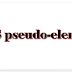 Mengenal CSS Pseudo Element