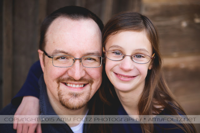 family photo session at Fowler Park