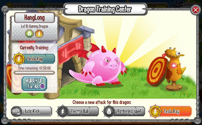 Hướng dẫn cách Training Skill trong Game Dragon City, dragon city, cách training skill, game dragon city