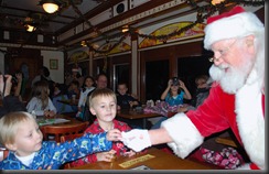 Candy cane from Santa