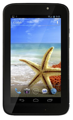Tablet Android CDMA, Advan Vandroid O1-A, Prosesor, Snapdragon 1 GHz, Layar 7 Inci