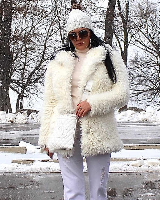 How to wear white for winter