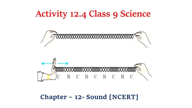 Activity 12.4 Class 9 Science Chapter 12 Sound