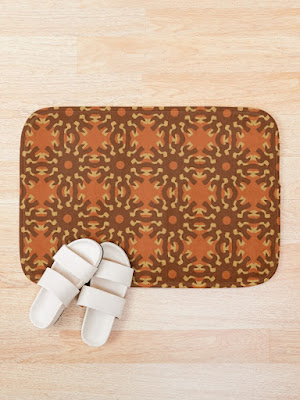 Embrace the Luxury of Leopard Print Fabric, Wallpaper, and More Bath Mat