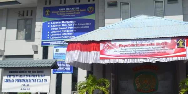 Kapasitas Lapas Kelas IIA Padang Telah 'Over Crowdid'