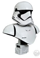 Diamond Select Star Wars The Force Awakens First Order Stormtrooper Legends in 3D Half Scale Bust