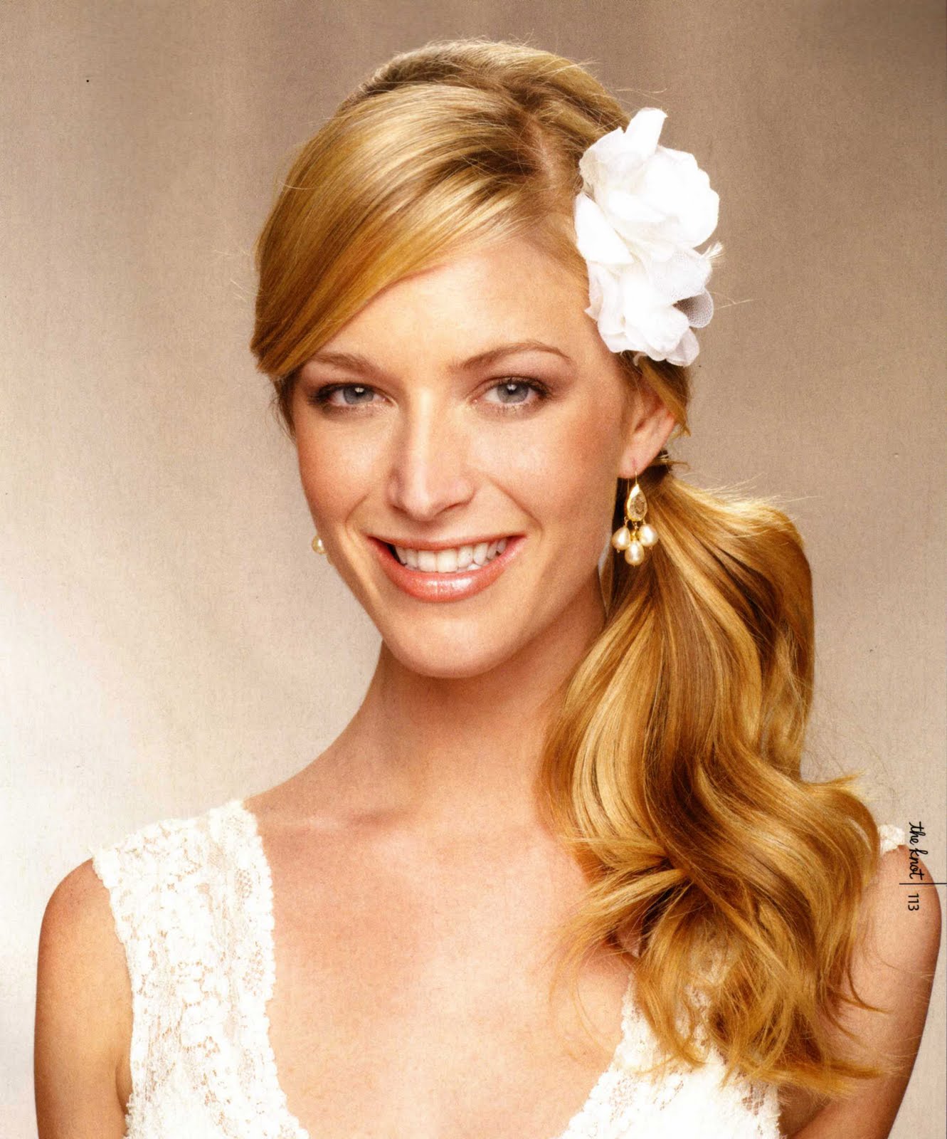 hairstyles popular 2012: Latest Side Ponytail Hairstyle Picture