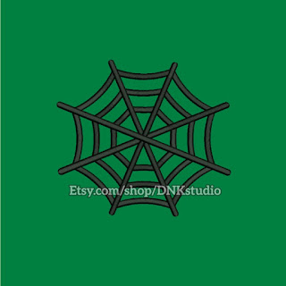 Spiderweb Embroidery Design