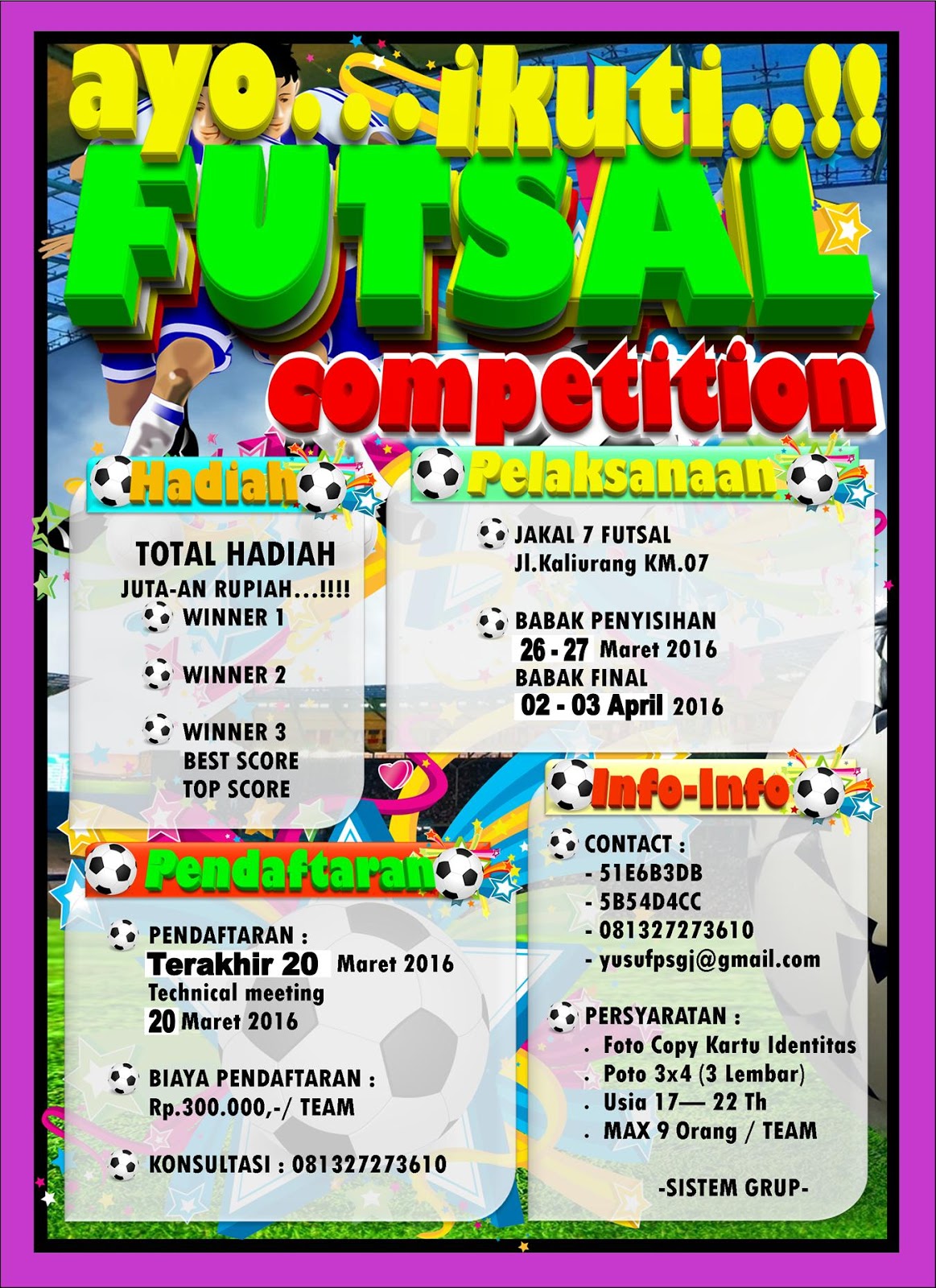 Animasi Futsal Putri