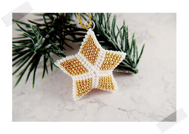 beaded star tutorial