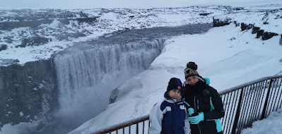 Dettifoss en Invierno.