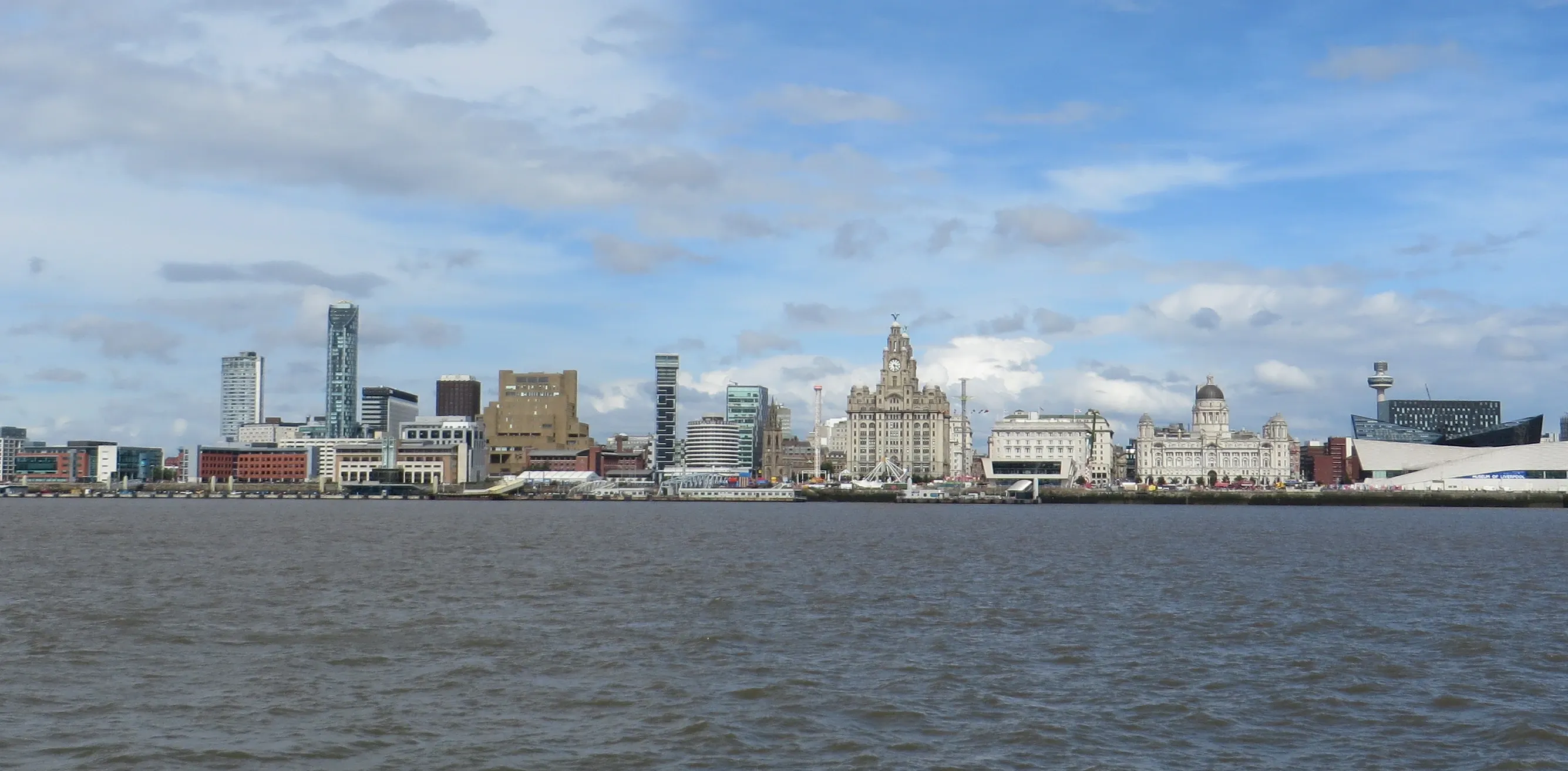 Liverpool Waterfront including Three Graces