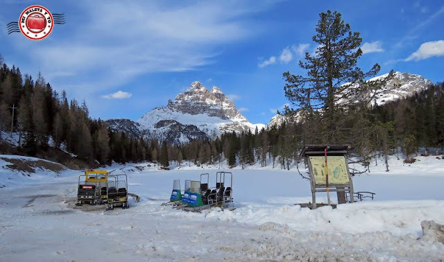 Lago d'Antorno, Montes Dolomitas