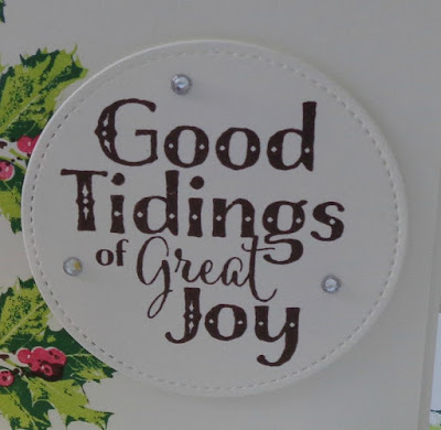 Stampin' Up! UK Independent  Demonstrator Susan Simpson, Craftyduckydoodah!, Good Tidings, November Coffee & Cards Project 2017, Supplies available 24/7 from my online store, 