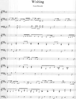 Free Piano Sheet Music for Whising by Ayumi Hamasaki