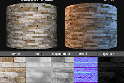 New Royalty Complimentary Textures Seamless Interior Rock Wall Cladding