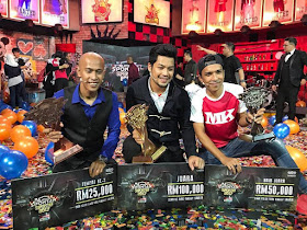 Kamal Adli Juara Super Spontan Superstar 2017, 8 Finalis Super Spontan Superstar 2017, Kamal Adli, Fad Bocey, Achey Bocey, Ozlyn, Shuk Joras, Mamak Puteh, Shahrol Shiro, Sharif Zero, Artis Undangan, Johan, Zizan, Game, Beku, Emosi Tidak Stabil, Sketsa Mengecut, Sinetron Kehidupan, Muzik Video Karaoke, Dahiku Dahimu, Dato AC Mizal, Amir, 